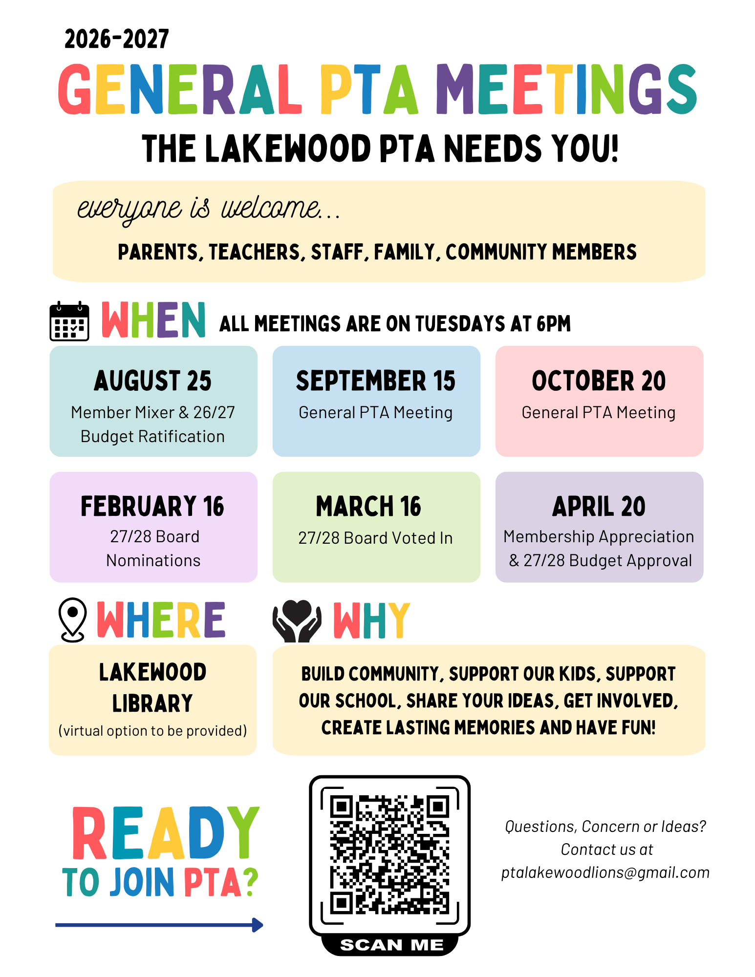 Lakewood School line drawing